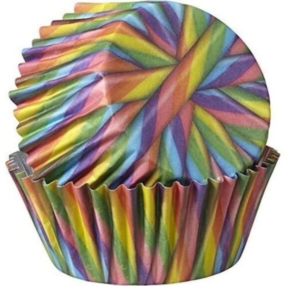 Wilton Color Cup #415-2863 2 inch Dia Baking Cups - 6 Lot X 36 each (216 Total) - Picture 4 of 5